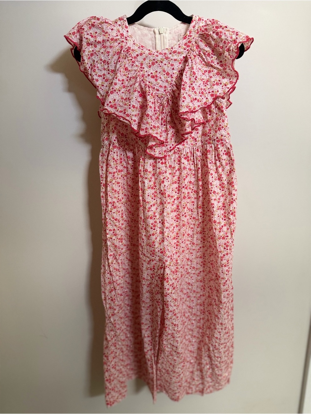 Pink Chicken Pink Floral Jumpsuit